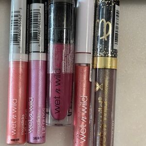 Wet n Wild MegaSlicks Lip Gloss Collection - Pink and Purple Hues